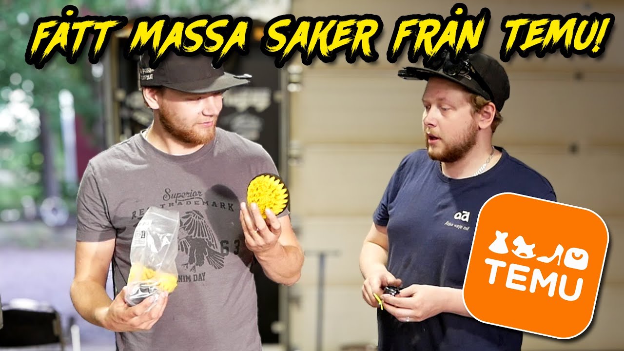 Testar verktyg från TEMU!
