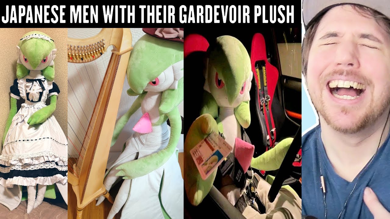 JAPANESE MEN ARE DOING CRAZY THINGS WITH THEIR GARDEVOIR PLUSH - Pokemon Memes