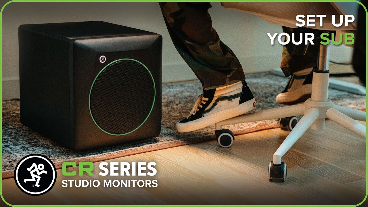 How to Connect Mackie CR Studio Monitors to the CR Subwoofer: Step-by-Step Guide