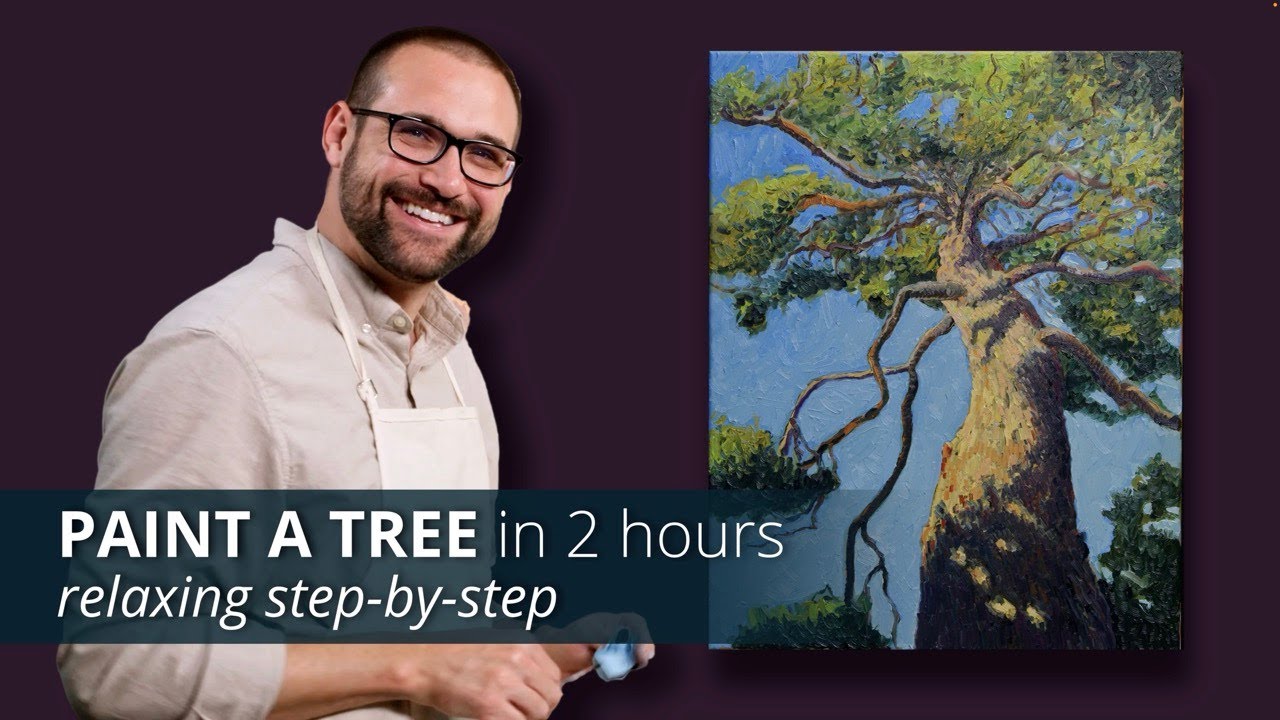 PAINT A TREE in 2 hours