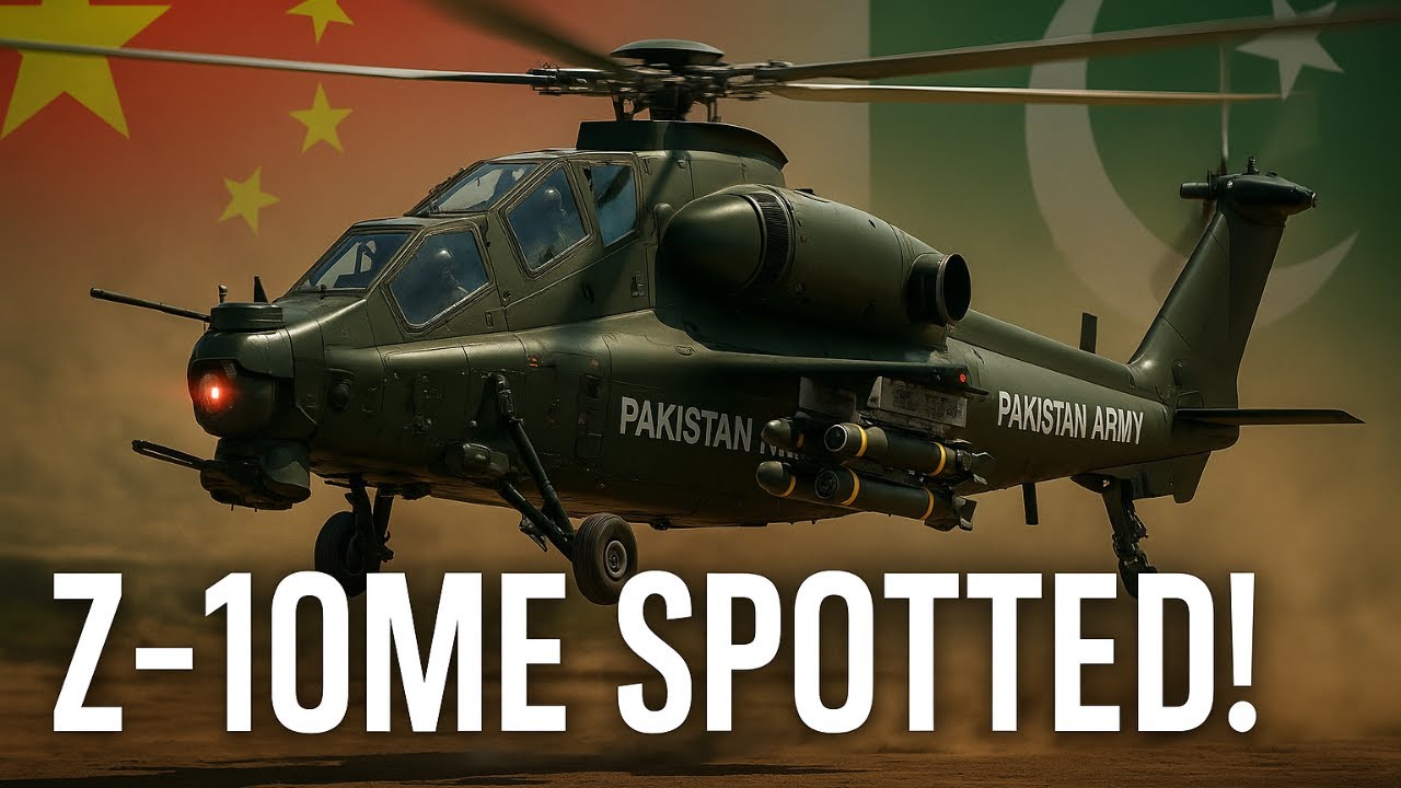 China&rsquo;s Secret Weapon?!: Z-10ME Helicopters Spotted in Pakistan