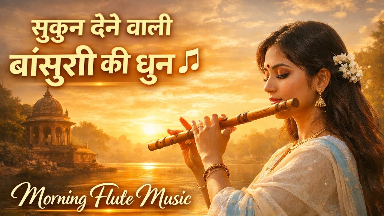 सुकुन देने वाली बांसुरी कि धुन 🎵 Morning Flute Music / Meditation music flute | Basuri dhun...