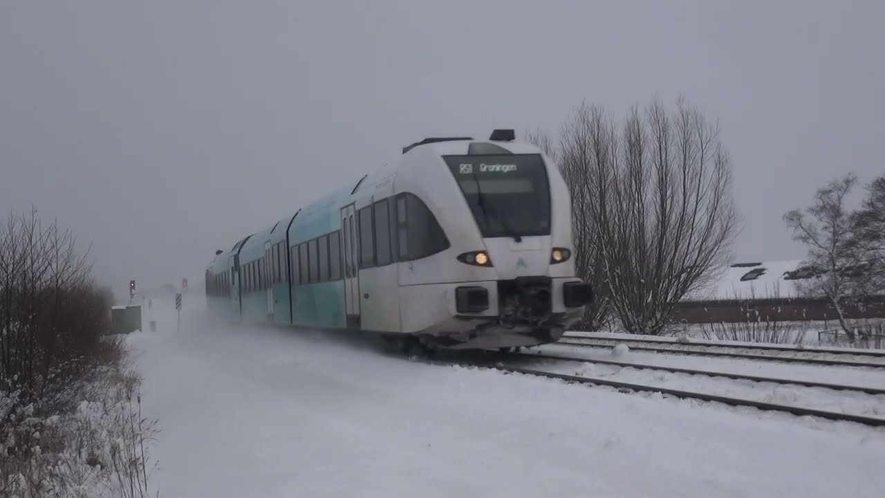 Winter in noord Nederland