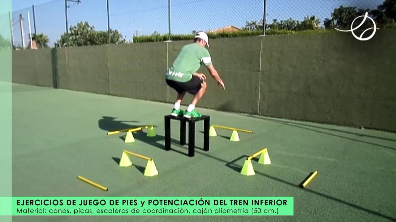 PÁDEL - JUEGO DE PIES - PLIOMETRÍA - Coordinación y agilidad 01
