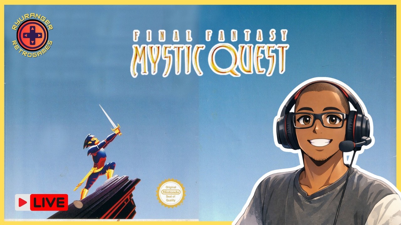 FINAL FANTASY MYSTIC QUEST DE SUPER NINTENDO (INÍCIO DE GAMEPLAY)!!!