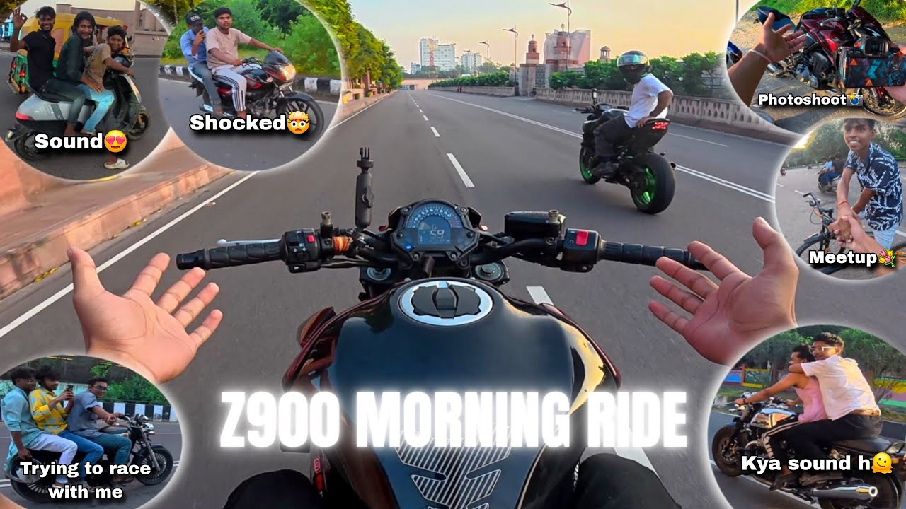 Z900 Morning Vibes in Lucknow | Public Reaction