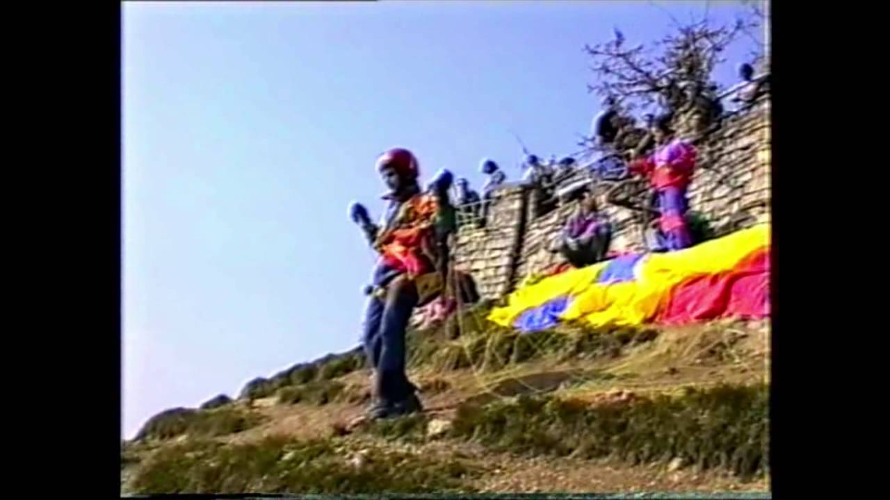 Jahr 1992 - Volo in parapendio - Ailes de K - Monte Bré