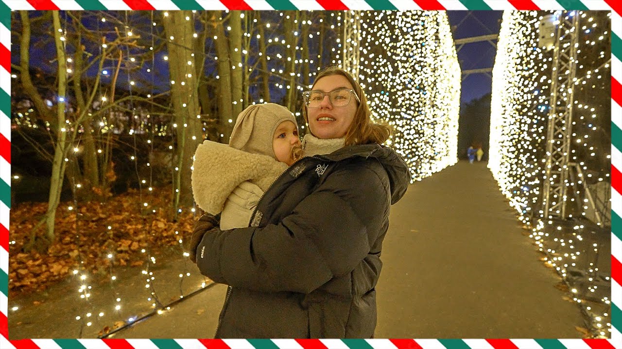 VLOGMAS: ODWIEDZILIŚMY OGR&Oacute;D ŚWIATEŁ!