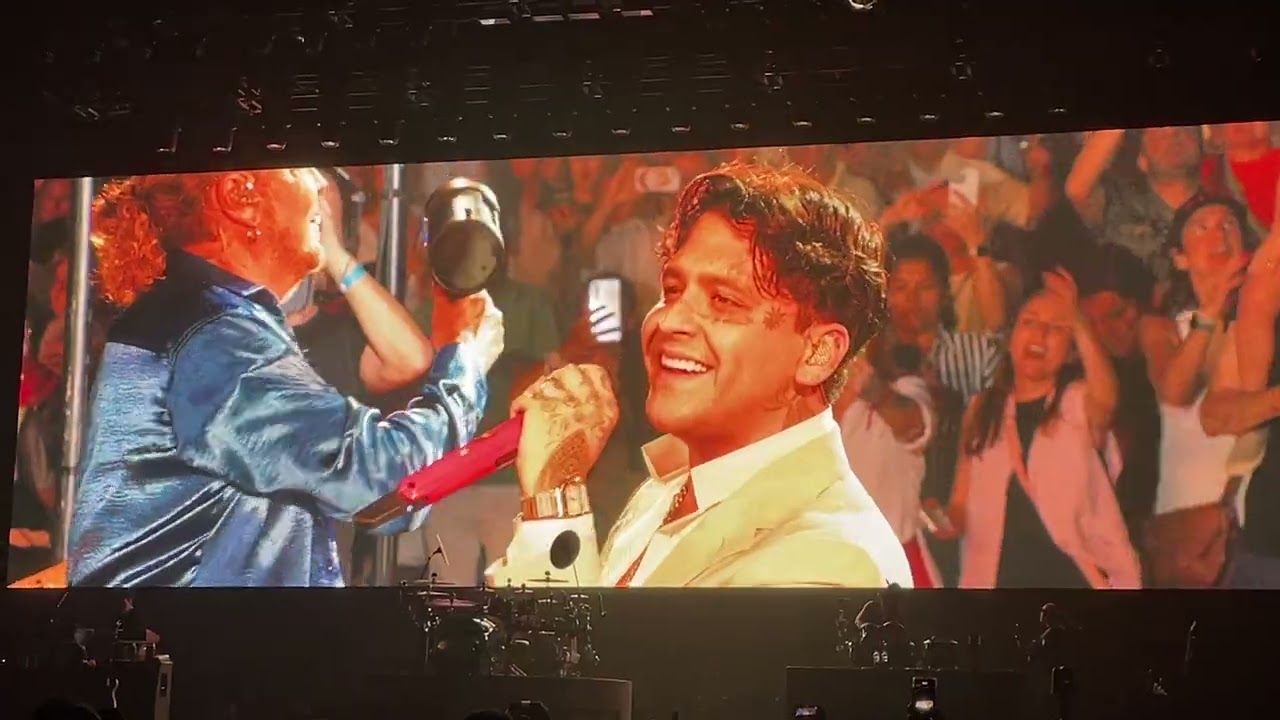 Maná Feat. Christian Nodal - Te Lloré todo un Río (Wizink Center - Madrid) 2024