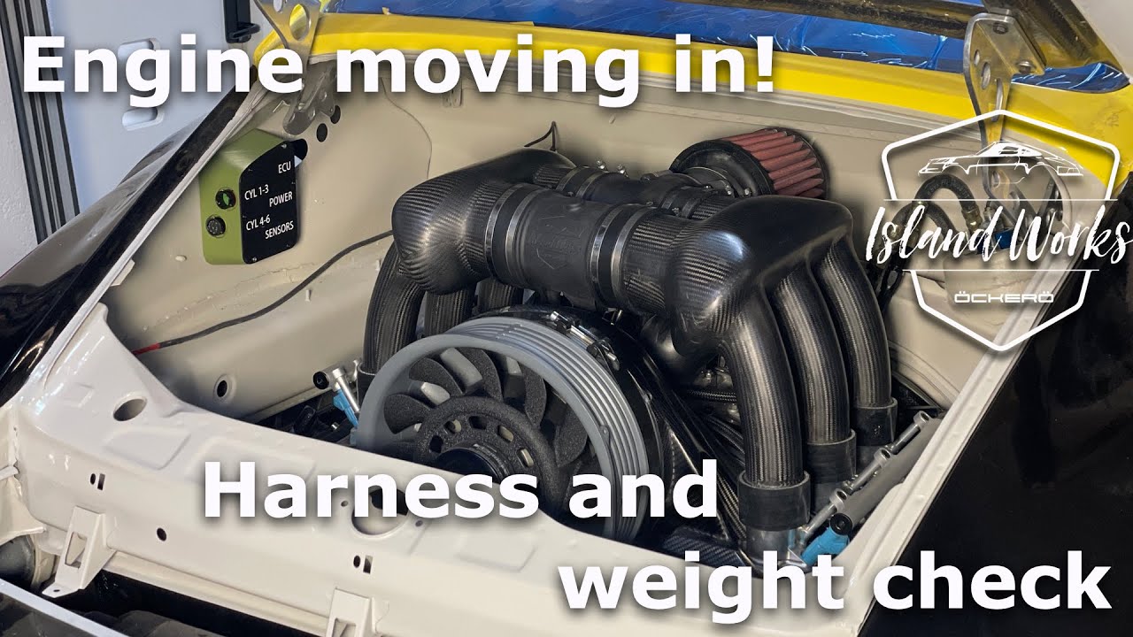 Engine Moving in ⎜Harness and Weight Check