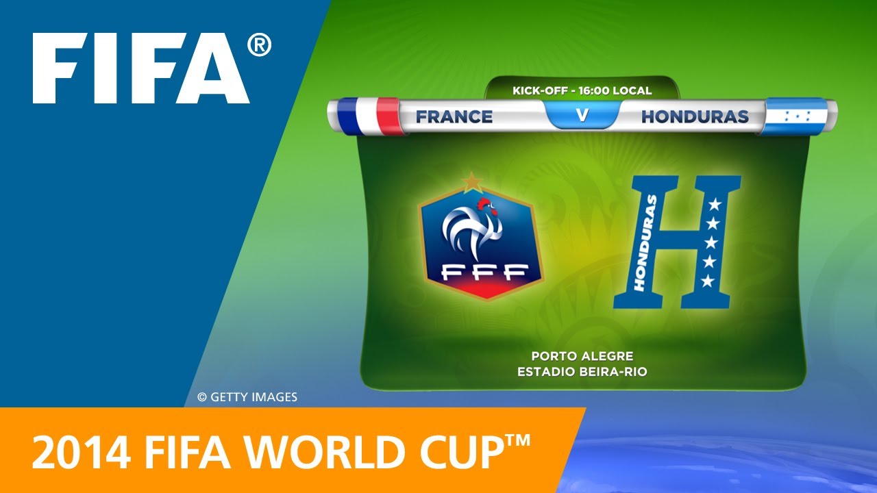 France v. Honduras - Teams Announcement