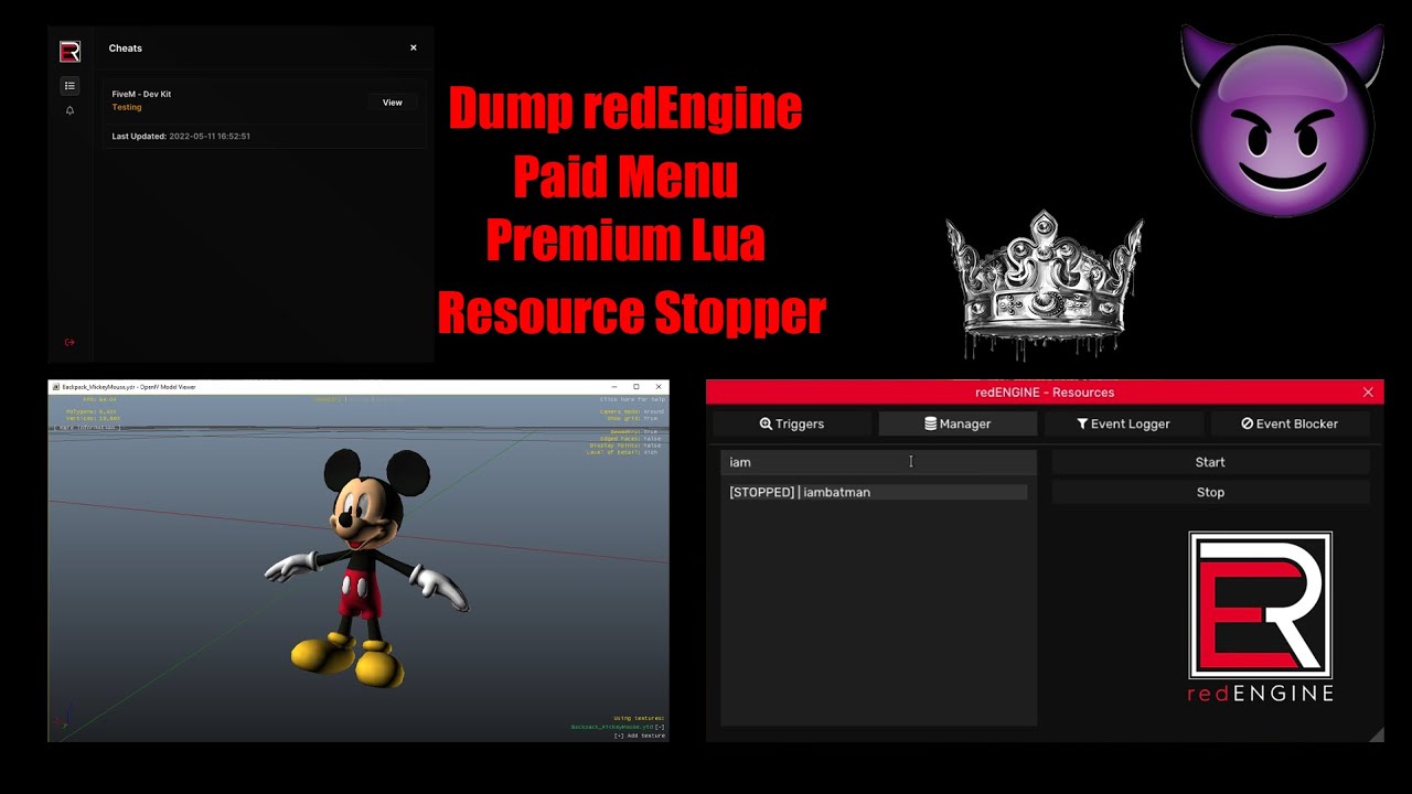 redEngine Dump Stream File