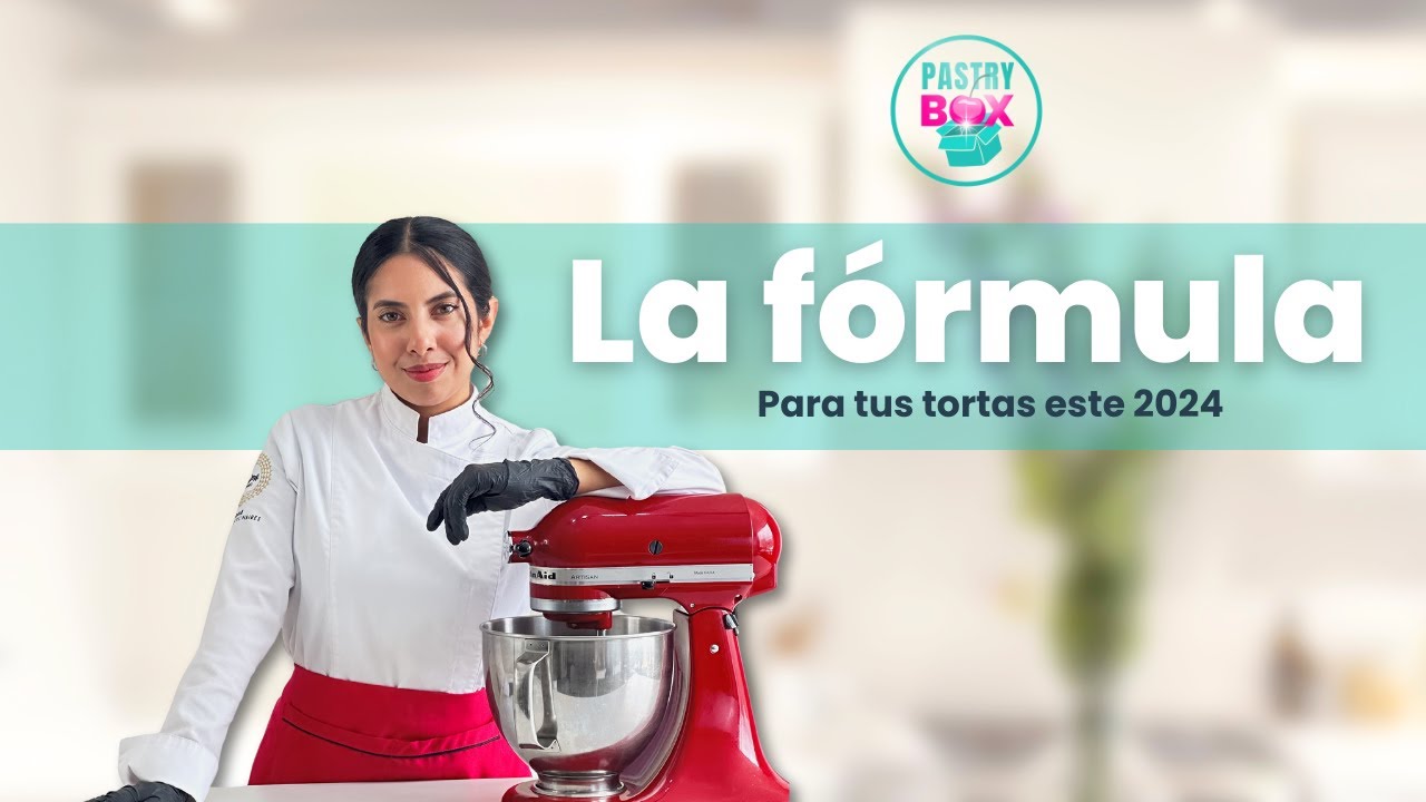 PASTRY BOX CLASE 1:  Esta fórmula cambiará tus tortas este 2024