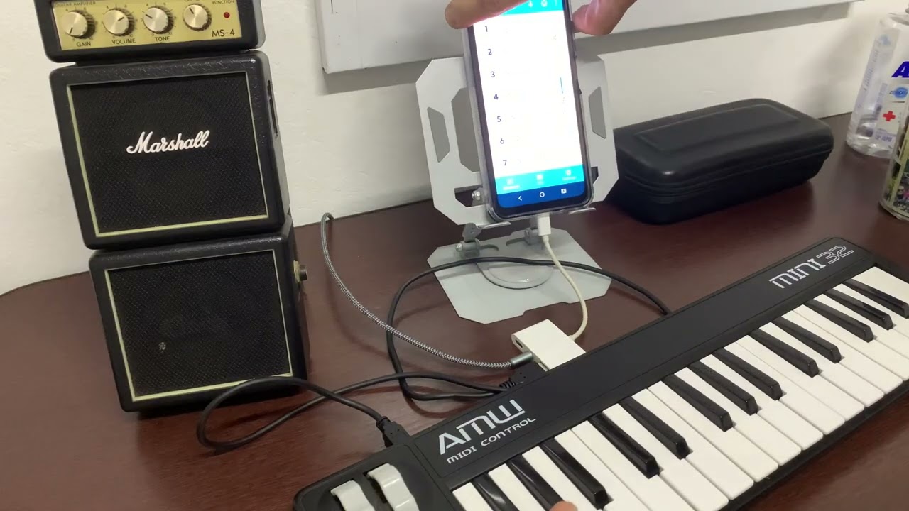 Motorola G05 e FluidSynth Apk (Tocando Teclado no Android). ESSES EU GARANTO!
