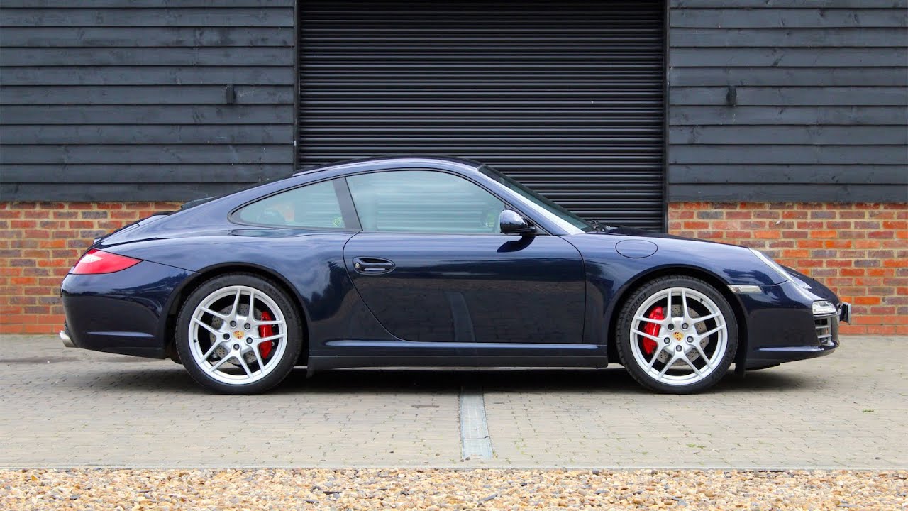 2008 Porsche 997 Carrera 4S (Midnight Blue) walk around