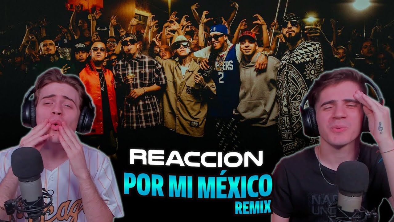 [REACCION] Por Mi Mexico Remix 🇲🇽 - Lefty SM, Santa Fe Klan, Dharius, C-Kan, MC Davo & Neto Peña