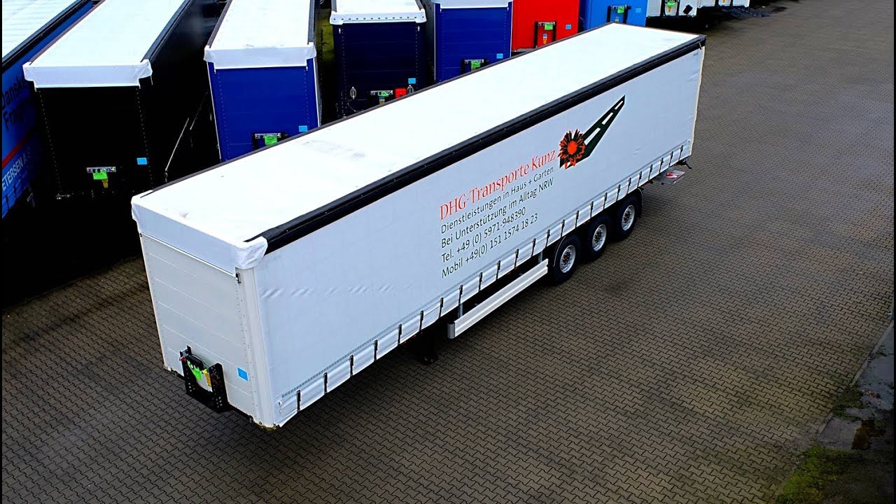 WEB TRAILER 3-Achs Curtainsider Baseline mit Ladebordwand