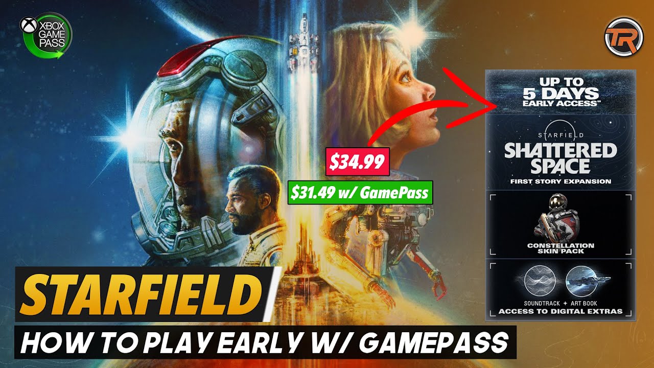 Playing Starfield Early with Xbox GamePass