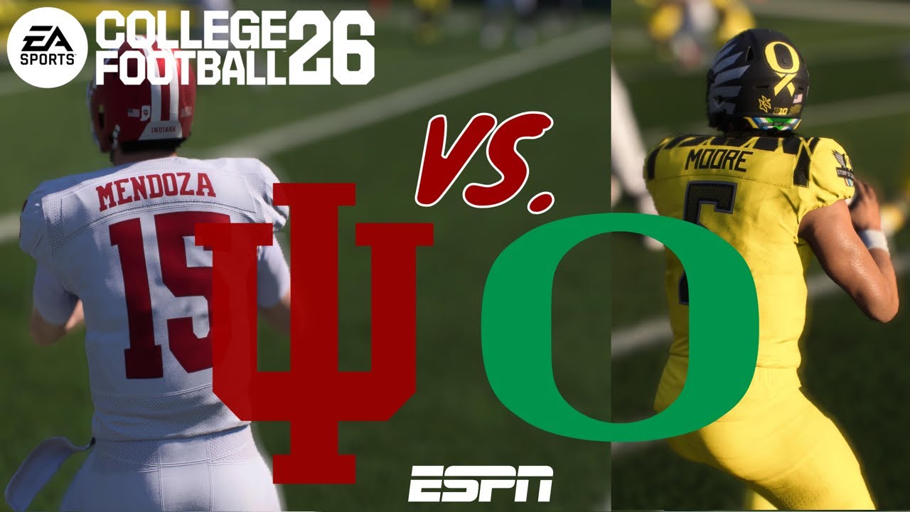 INDIANA vs. OREGON | COLLEGE FOOTBALL 26 EXHIBITION GAME