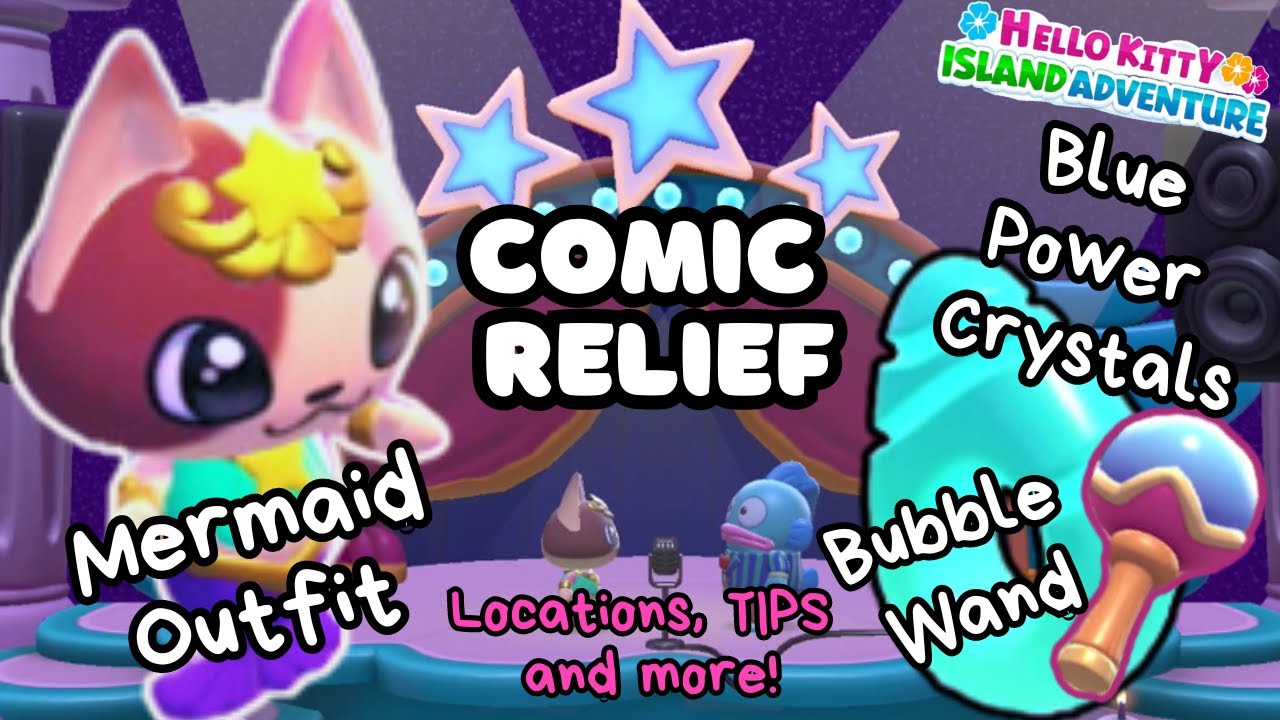 How to Complete COMIC RELIEF and MORE! | Hello Kitty Island Adventure