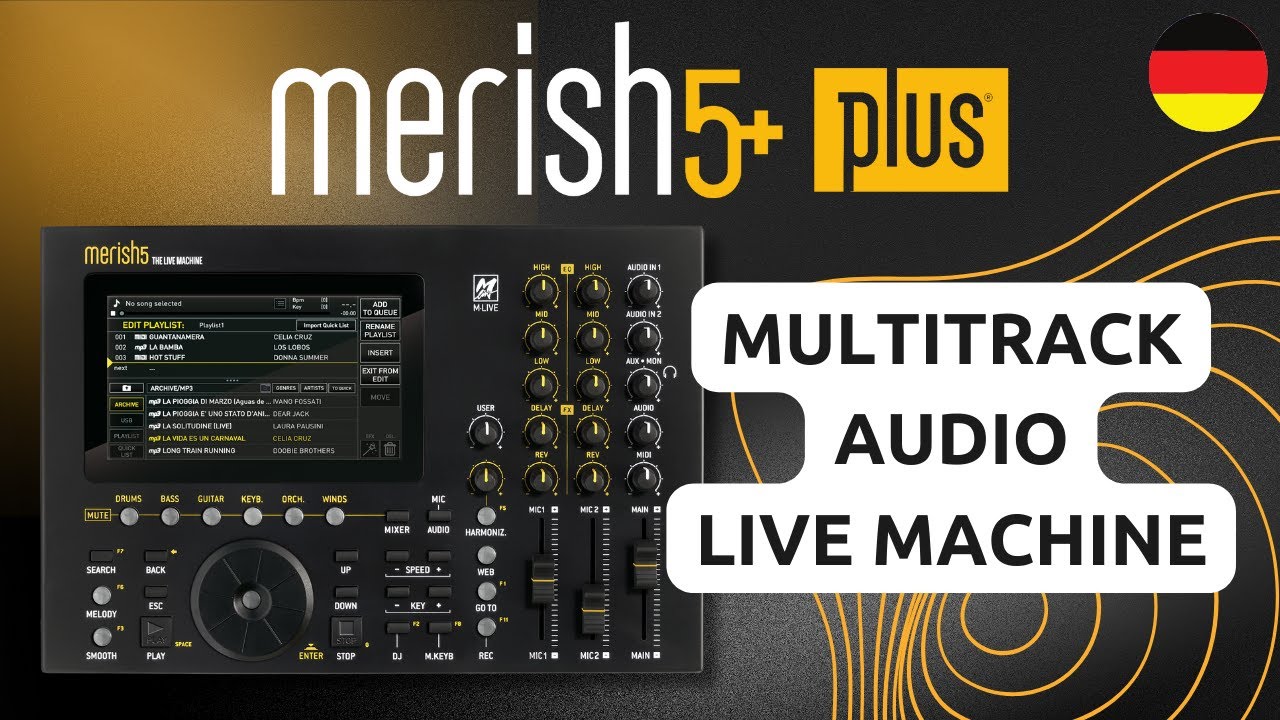 Merish5+ PLUS – Mehrspur-Audioplayer