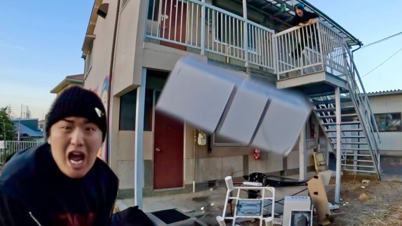 ガミックスの動画消去したら2階から冷蔵庫落とされた動画