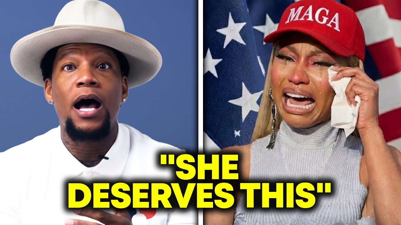 DL Hugley SENDS Nicki Minaj A Warning After She Becomes Homeless For MAGA