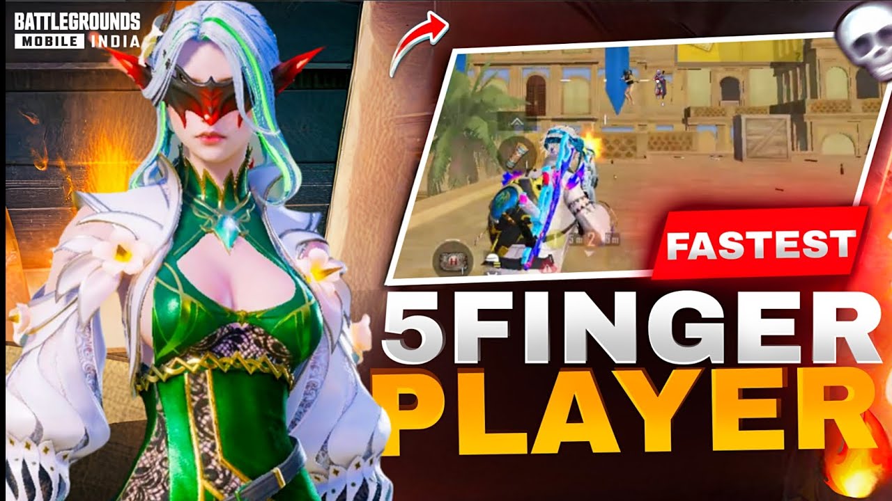 INDIAS.FASTEST 5 FINGER PLAYER IN CONQUEROR LOBBY 🥵 SOLO vs SQUAD intense gameplay| BGMI | 