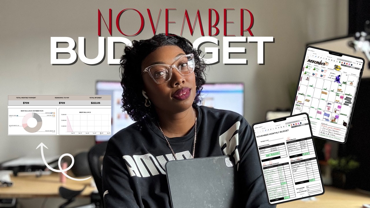 Budget with Me | My PERFECT November Budget Plan