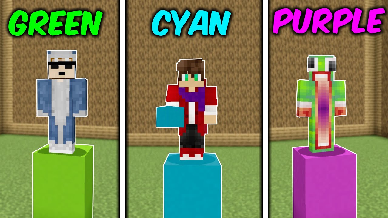 Minecraft ONE COLOR Build Battle!