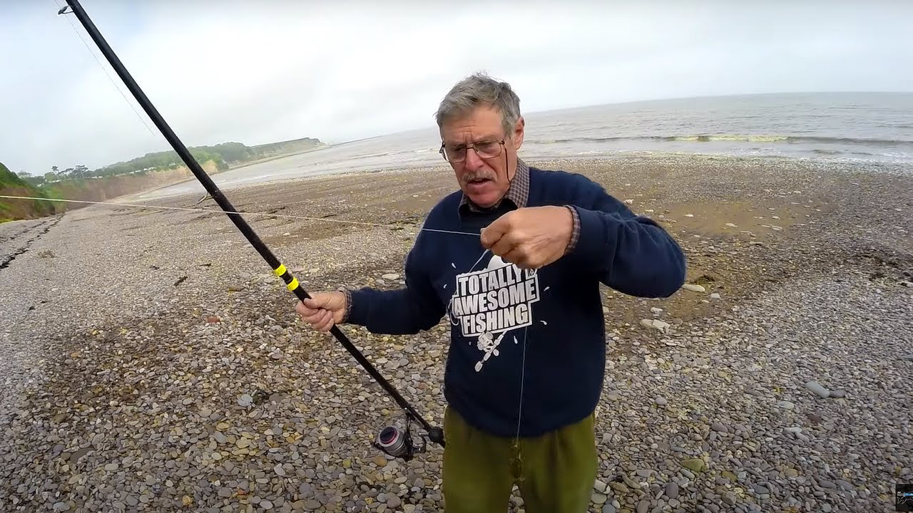 Solo Beach Fishing on a UK Shingle Beach