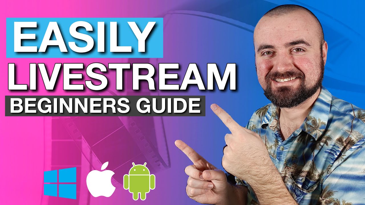 Easiest Live Streaming Software for Beginners (2021 Update) PC and Mobile!
