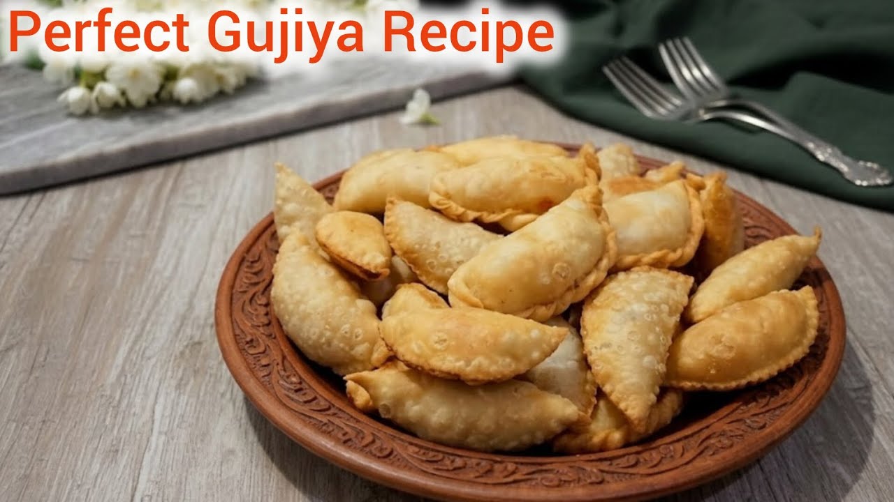 Gujiya Recipe | Sooji Khoya Gujiya | Perfect Crispy Gujiya | Indian Sweet @sitarita_rasoi