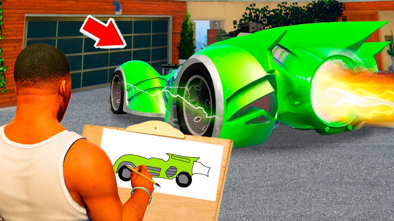 ФРАНКЛИН СУРЕТ САЛЫП БЭТ МОБИЛДЫ ШЫН ӨМІРГЕ ШЫҒАРДЫ (GTA V)