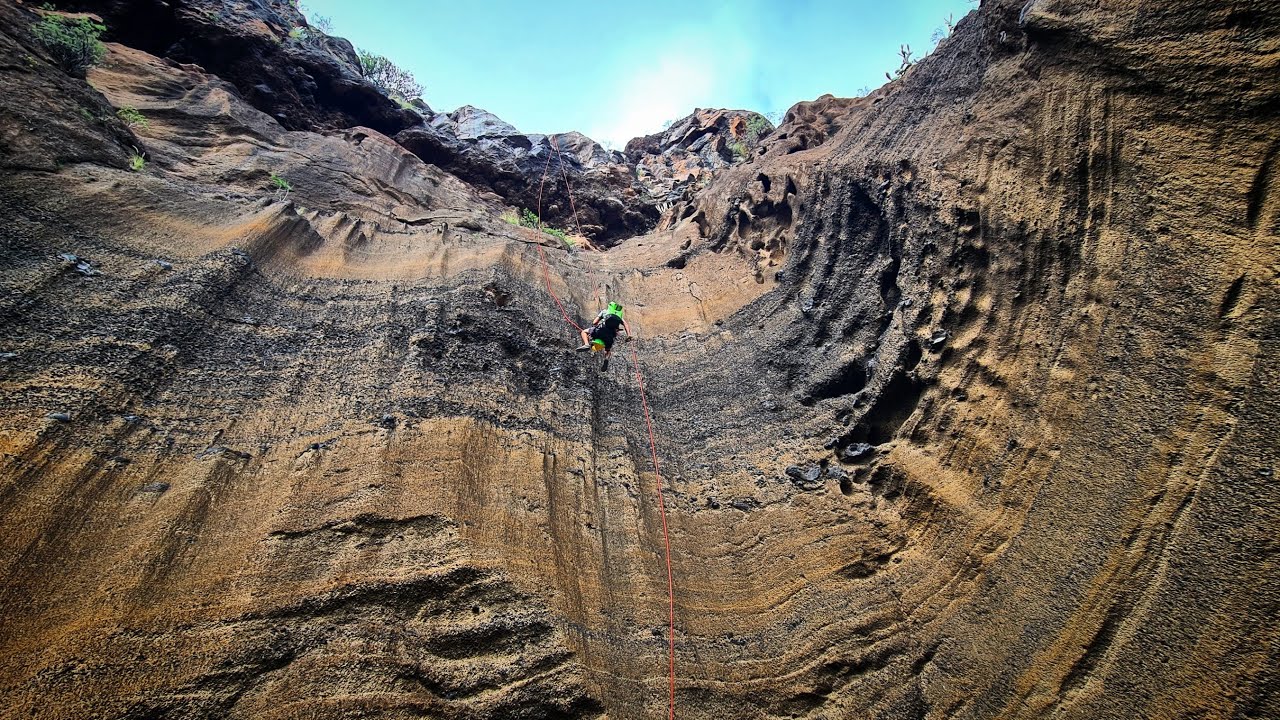 Descenso Barranco de la Linde, Fasnia - Arico, Tenerife