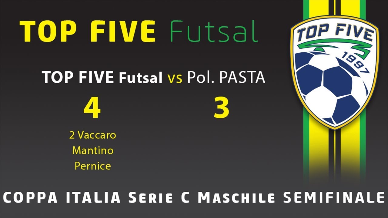 TOP FIVE Futsal vs Polisportiva PASTA / C1