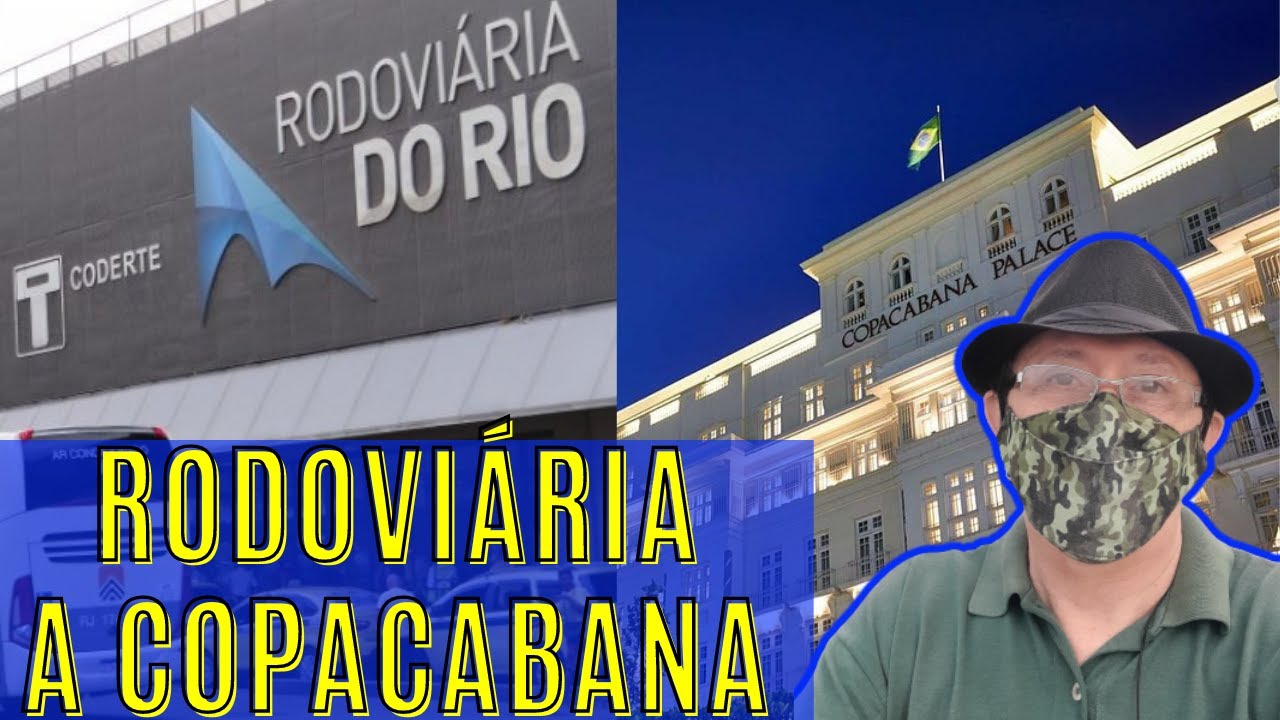 Trajeto da rodoviária a avenida atlântica do Rio de janeiro por Canal do Mariuu