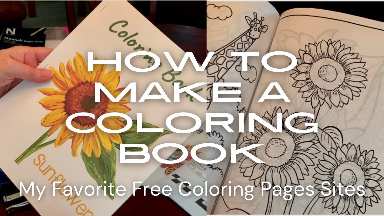 HOW I MAKE MY COLORING BOOKS FOR OCC SHOEBOXES | BEST FREE COLORING PAGES WEBSITES