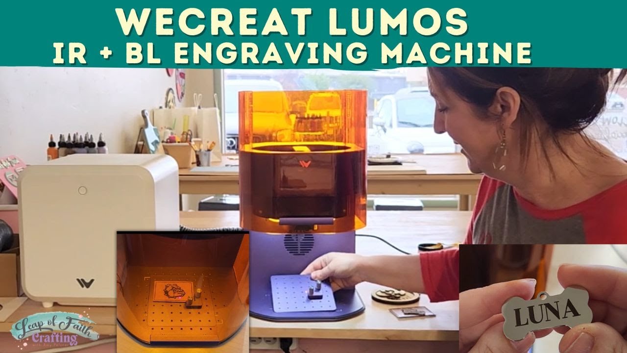 Обзор портативного гравировального станка WeCreat Lumos