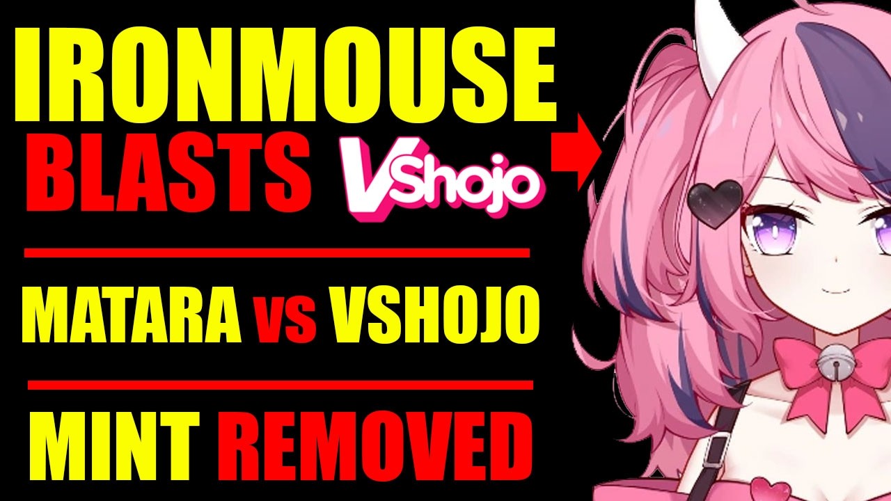 Ironmouse BLASTS VSHOJO, Matara Talks VSHOJO Damage, Shylily SICK, Tomoe CANCELS ASMR Content