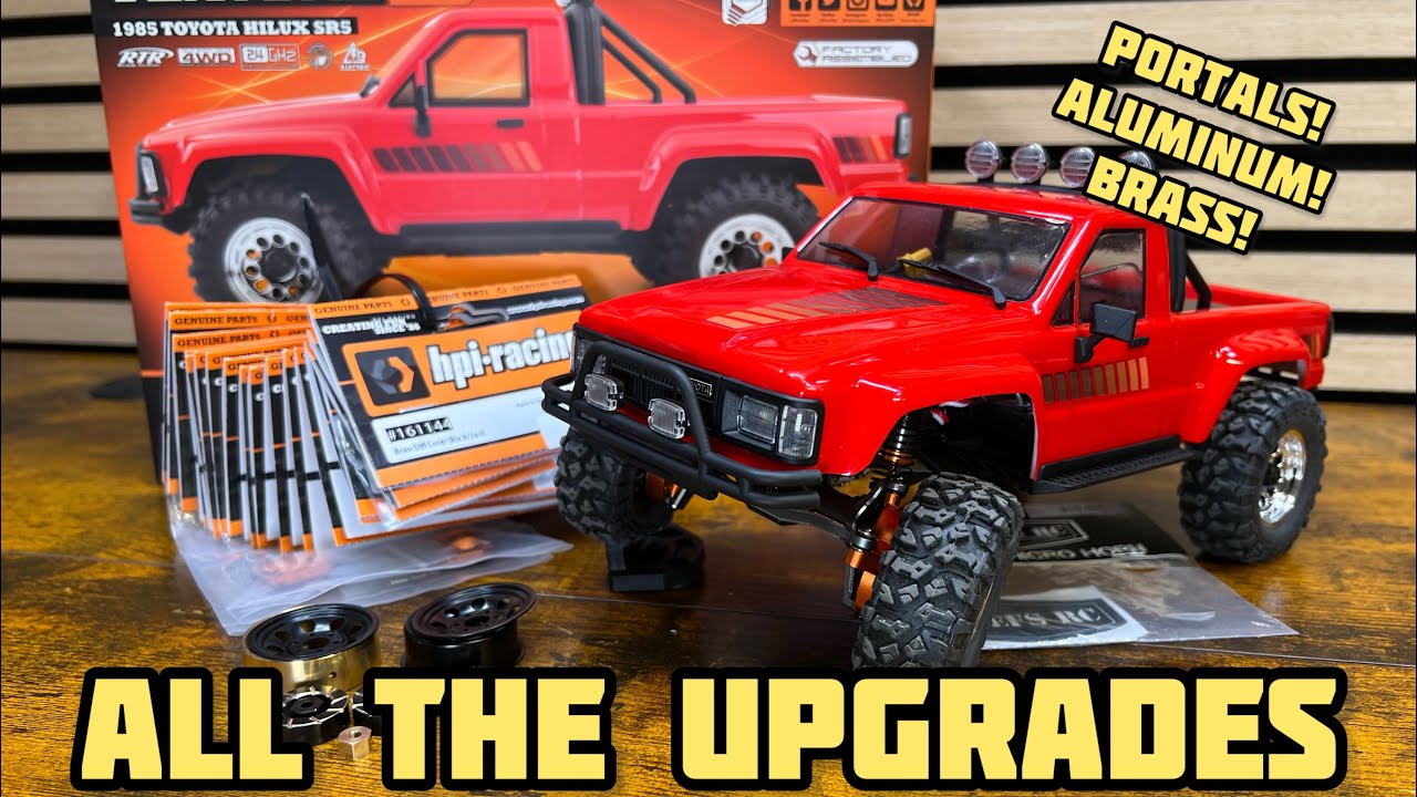 Hpi Venture 18 we install Hpi upgrades on the venture 18 aluminum brass