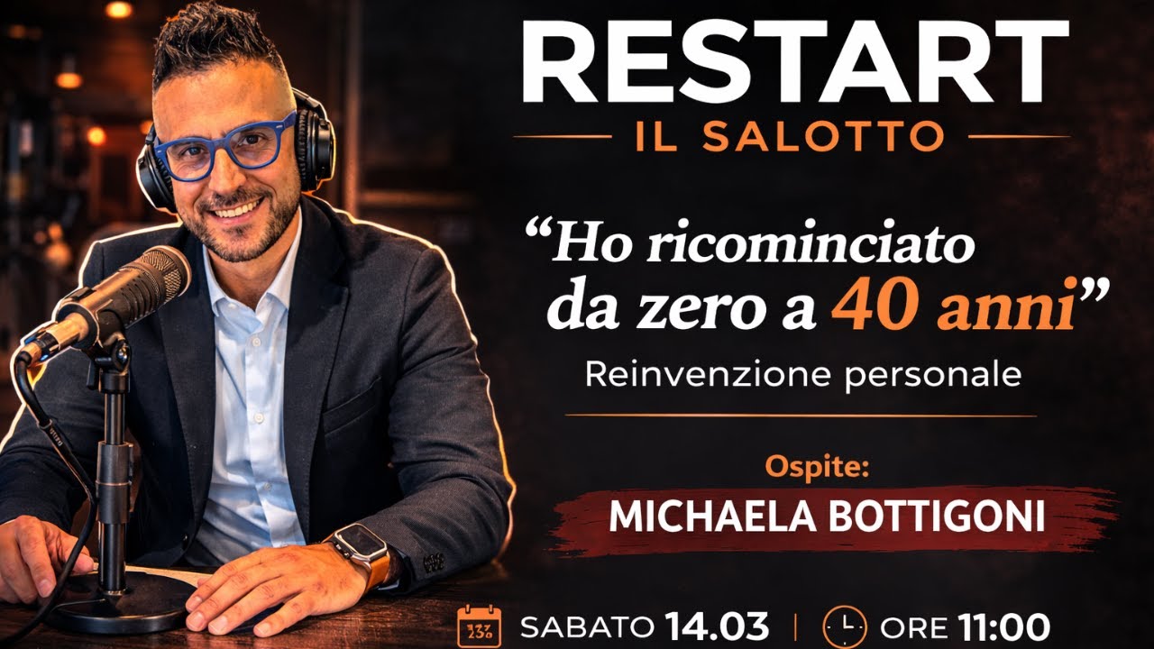Ho ricominciato da zero a 40 anni