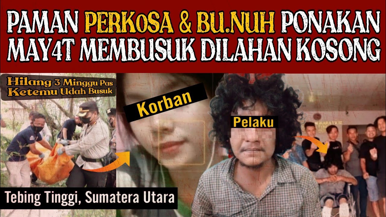 MELAWAN SAAT DIPERK0SA, PAMAN BU-NUH PONAKAN DI TEBING TINGGI SUMATERA UTARA!