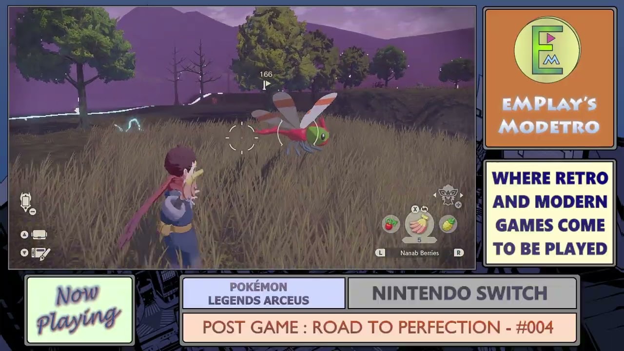 Pokémon Legends Arceus - Post Game : RTP - #22 - #004 - Cyndaquil - Pt. 2