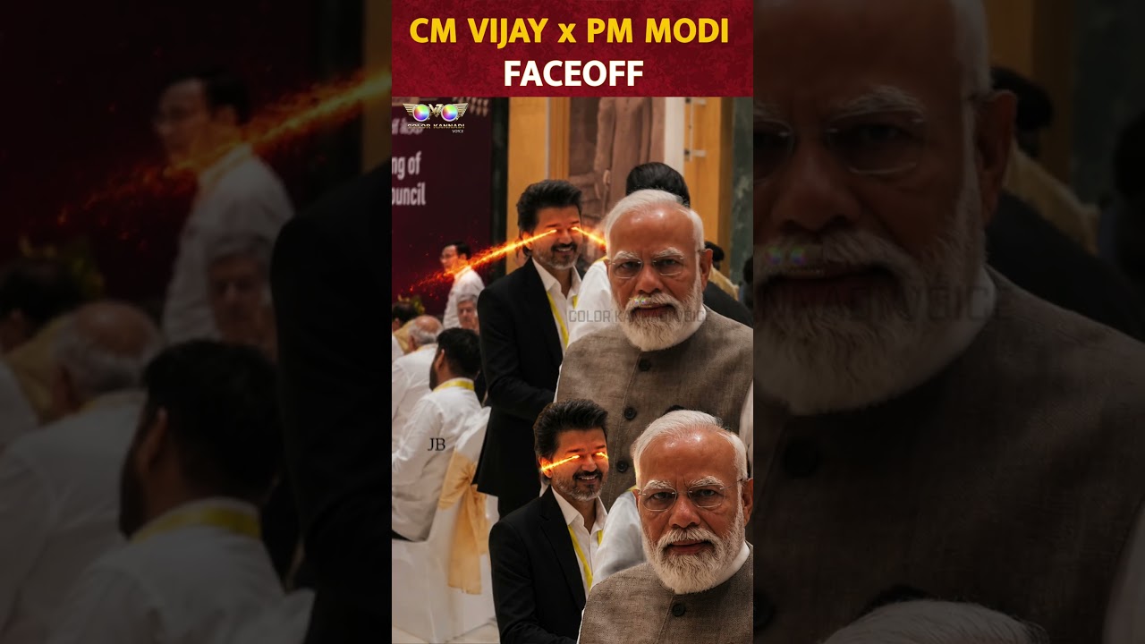 CM VIJAY x PM MODI 🔥 FACEOFF