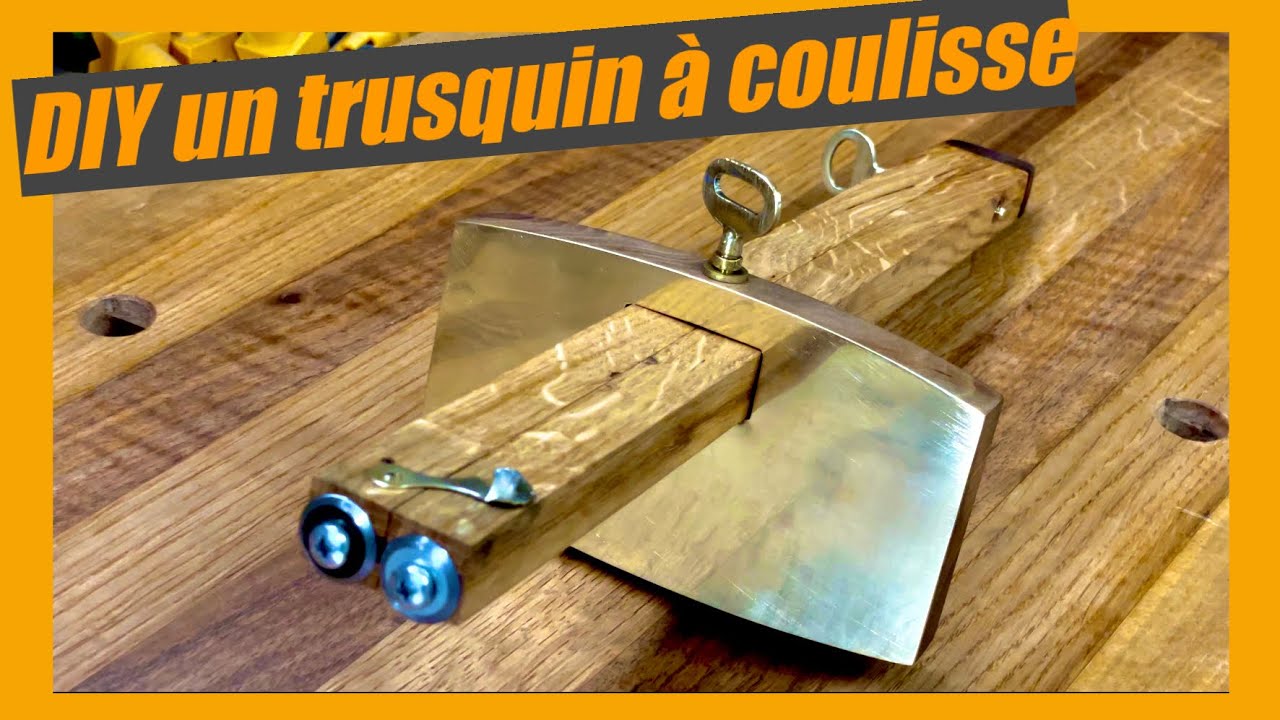Comment faire un trusquin à combinaison pour tracer 2 lignes d’un coup  pour tenons/mortaises.
