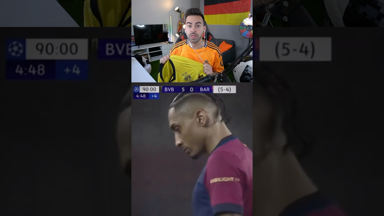Barcelona no estas preparado para la remontada del Dortmund en Champions