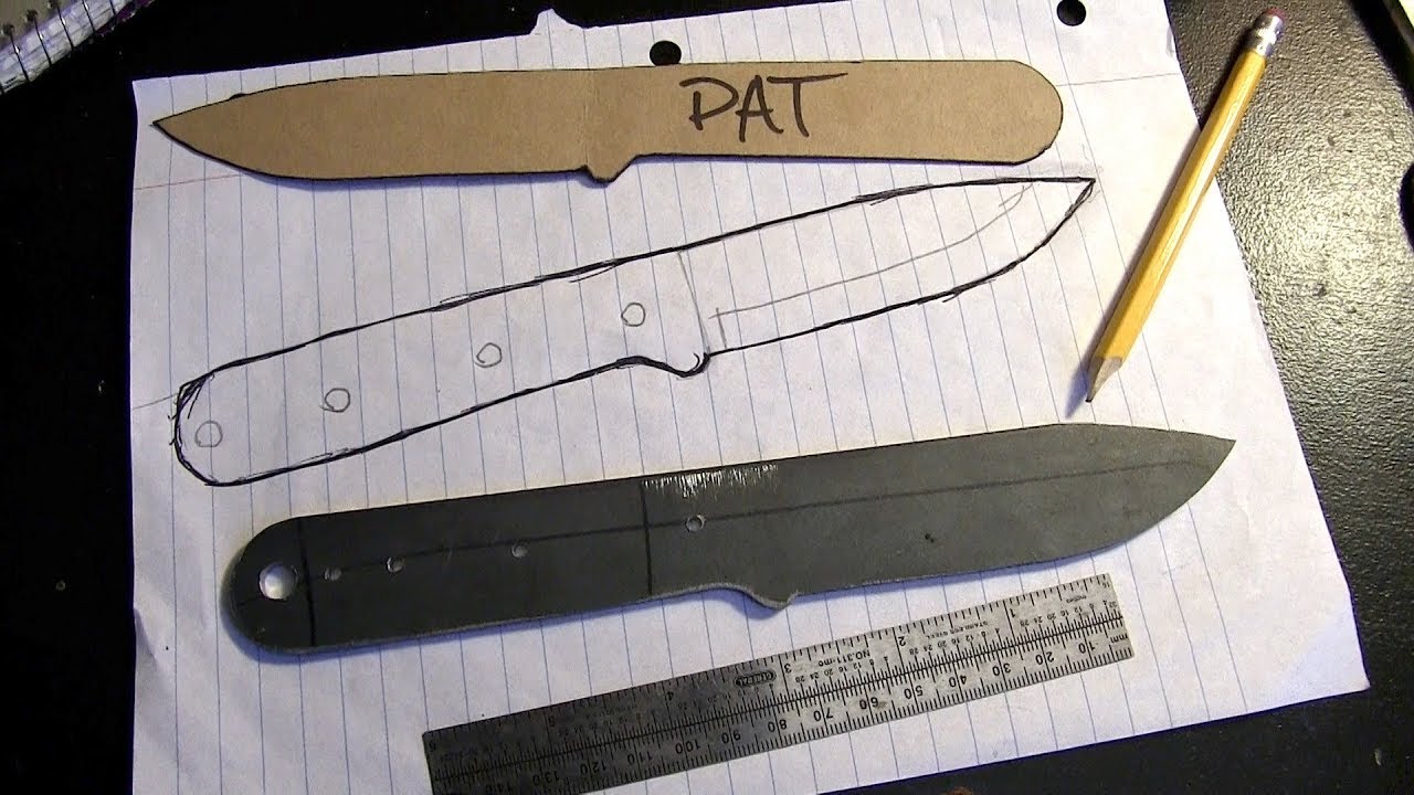 Making a knife blank, start to finish.