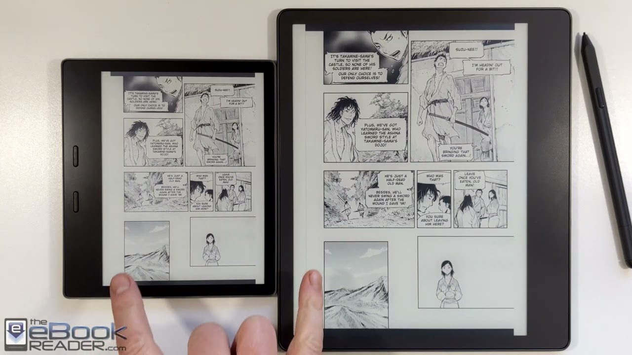 Kindle Scribe vs Kindle Oasis Comparison Review