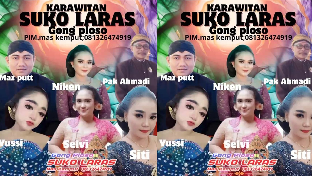 LIVE STREAMING SUKO LARAS // WEDDING // DHINY & TEGUH // TUNGGAK 24 MARET 2026